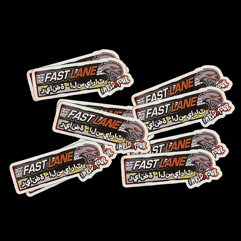 FastLane Dubai Sticker